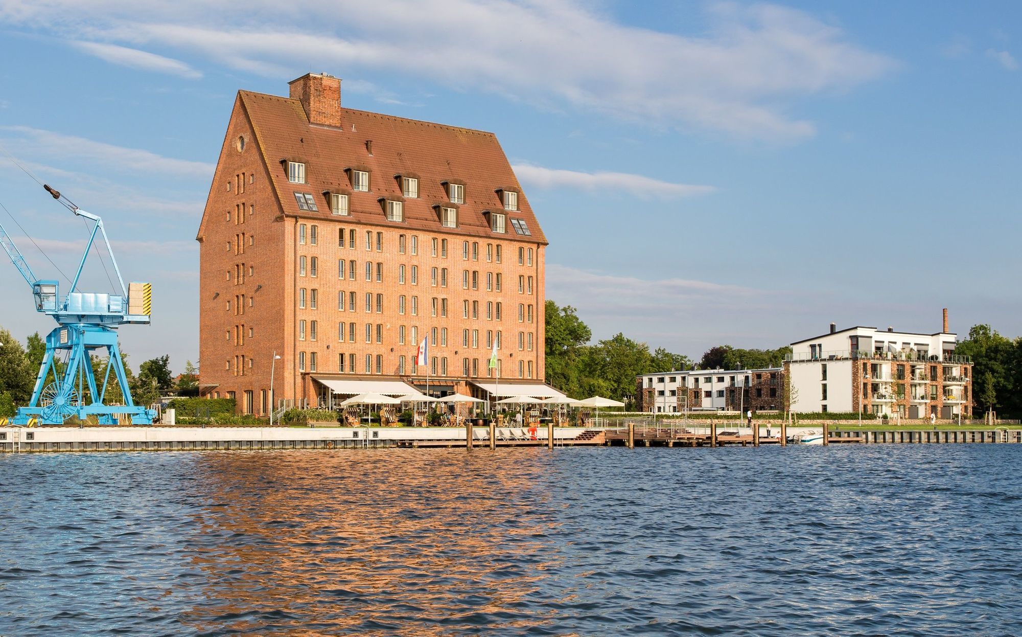 Hotel Speicher am Ziegelsee Schwerin  Exterior foto